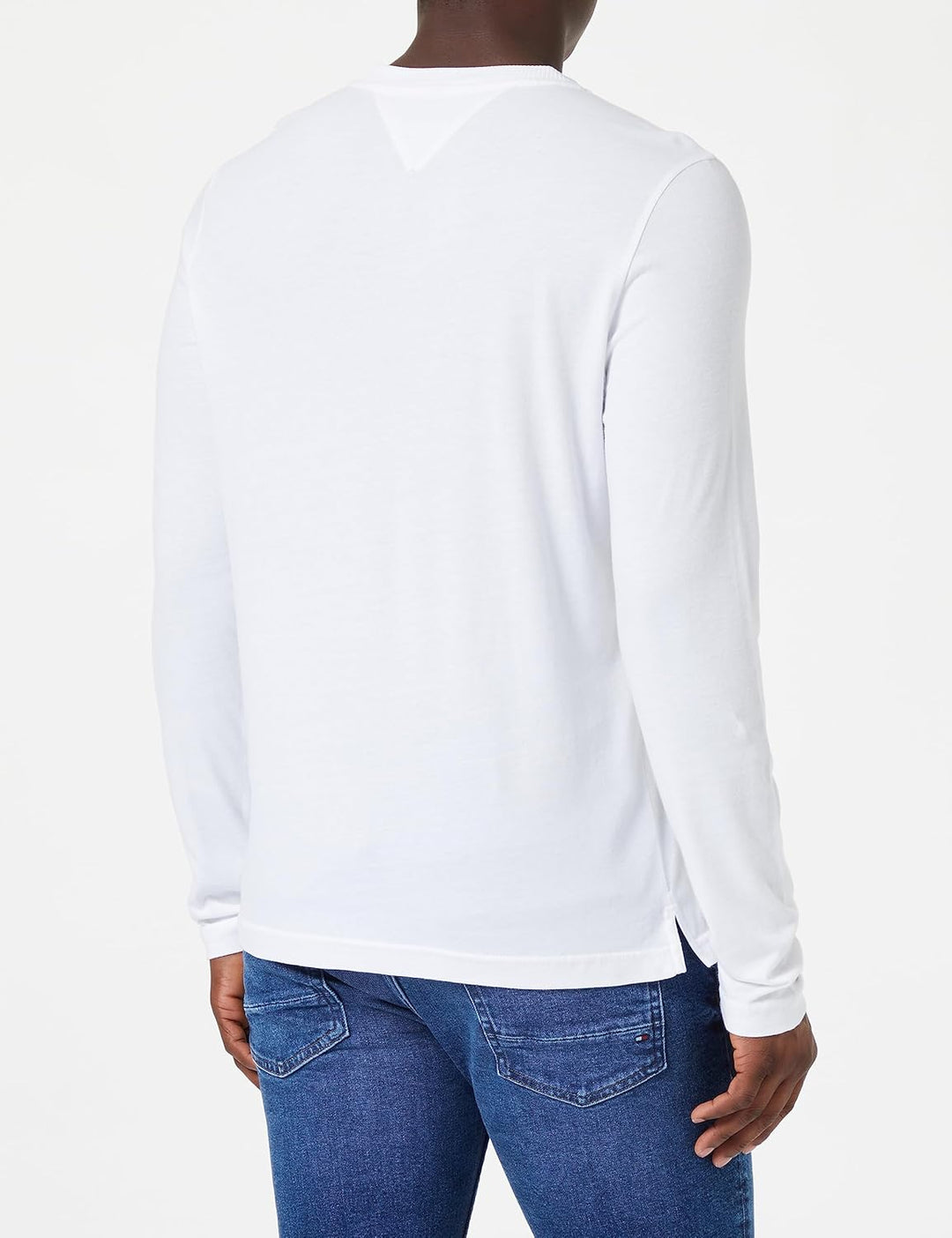 Tommy Hilfiger Herren Henley Ls Tee L/S T-Shirts XL Weiss, XL Weiss