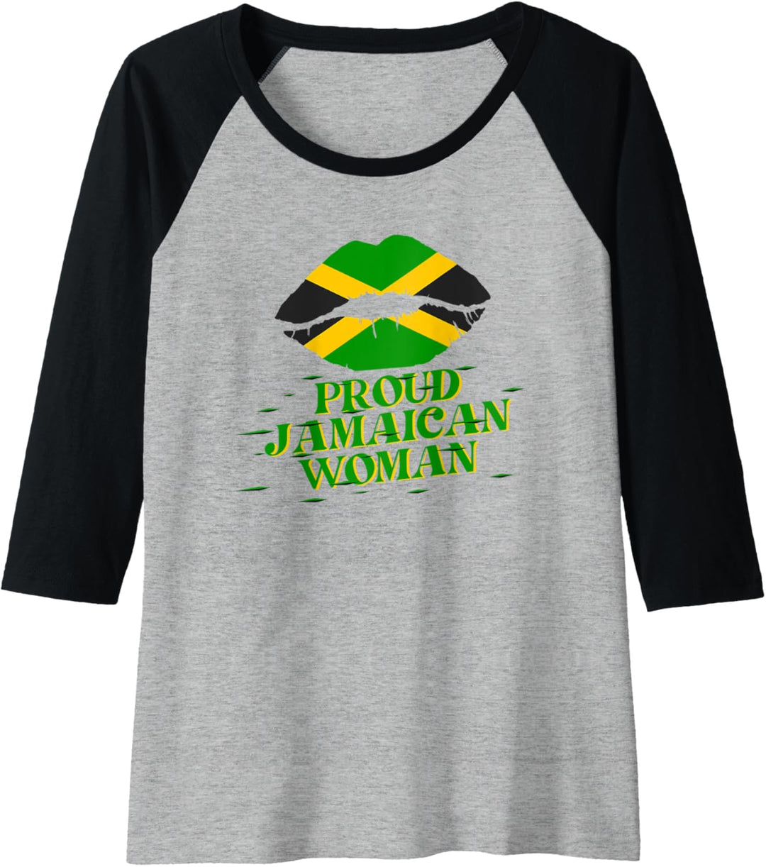 Damen Jamaica Karibik Urlaub Rasta - Flagge Jamaika Raglan