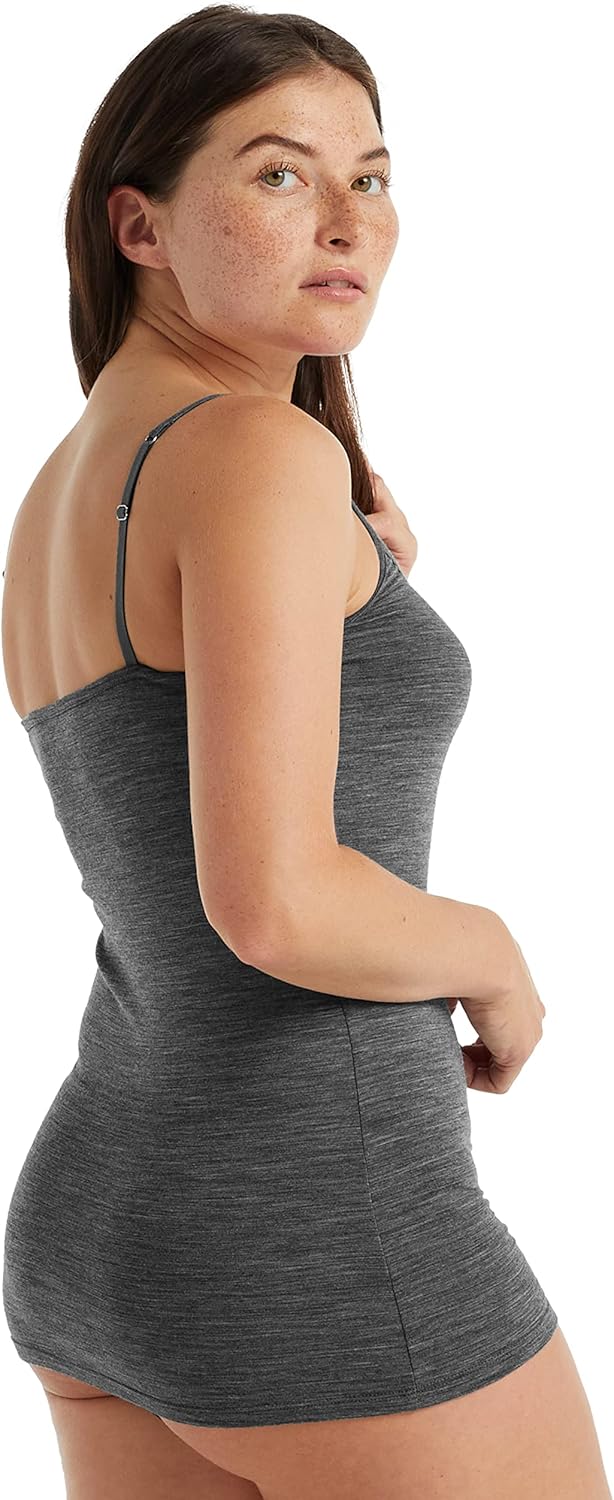 Icebreaker Merinowolle Damen Unterwäsche - Siren Cami Trägertop | Trägertop | Unterhemden | Unterhem