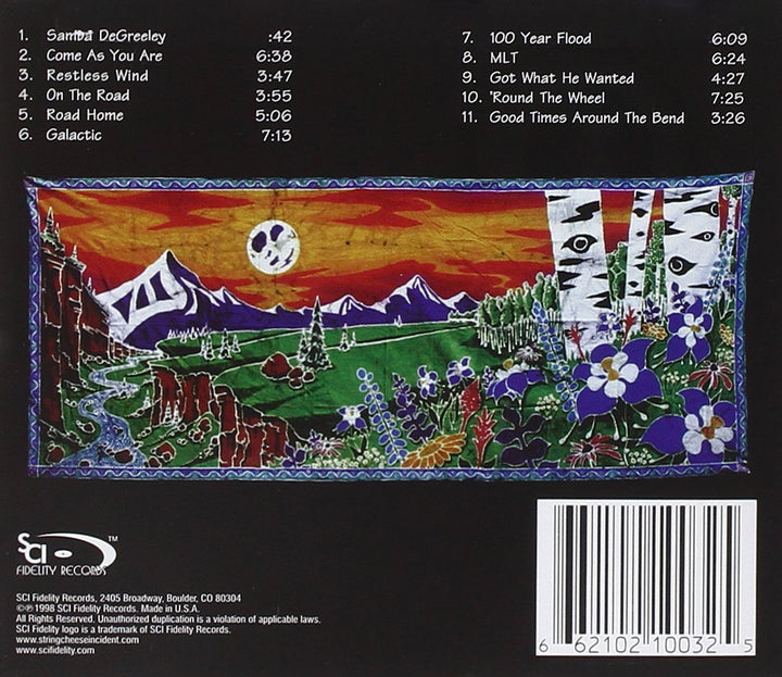 Round the Wheel, Audio-CD
