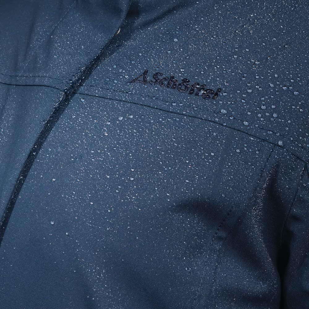 Schöffel Damen Ins. Parka Rotterdam L, wind- und wasserdichter Damen Parka mit verstellbarer Taille,