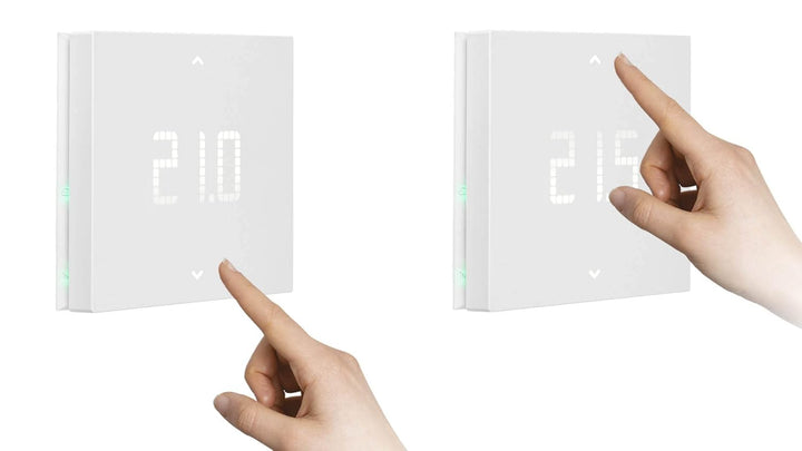 Vimar 02913 Smart LTE-Thermostat, kompatibel mit den Sprachassistenten Alexa und Google, lokale Steu