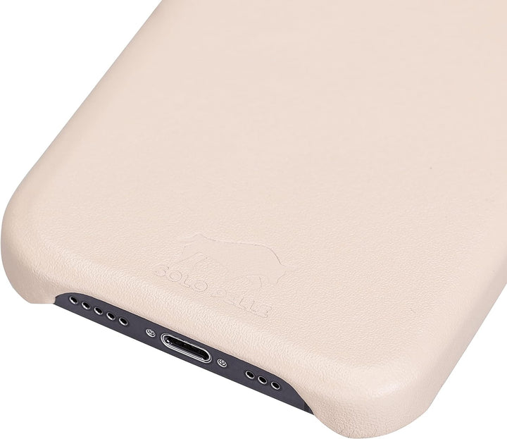 Solo Pelle Lederhülle für das iPhone 13 Pro in 6.1 Zoll Princeton Case Leder Hülle Ledertasche Backc
