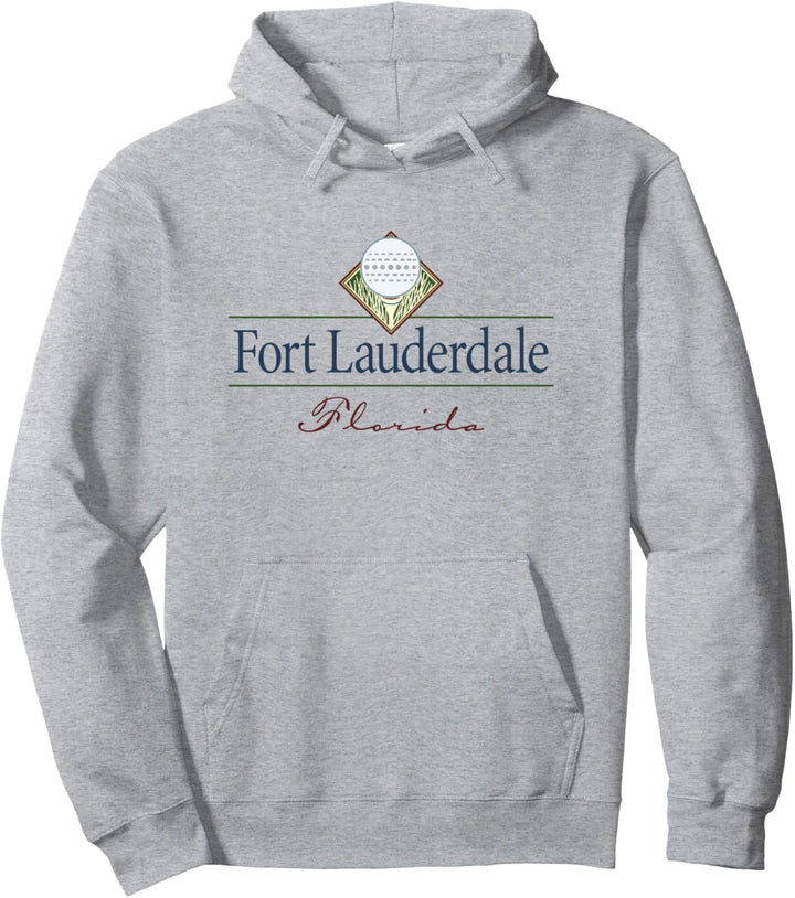 Fort Lauderdale Florida Golf Pullover Hoodie