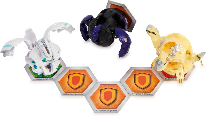 Bakugan 'Legends' 2023 Starter Pack mit 3 Bällen (1 Ultra und 2 Basic Balls), unterschiedliche Varia