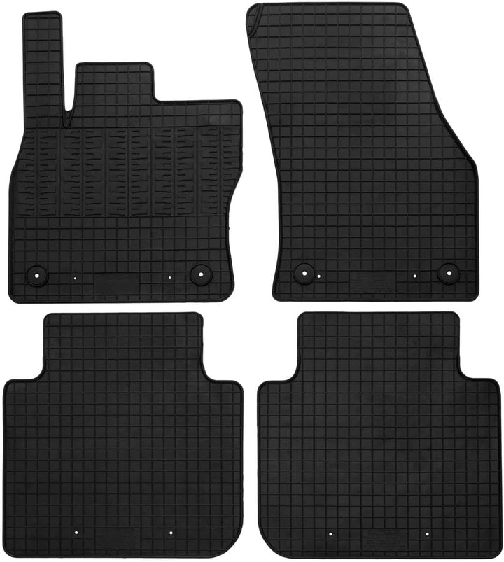 Gummi Fussmatten passend für Skoda Kodiaq ab 2017/VW Tiguan Allspace ab 9/2017/Seat Tarraco ab 2019