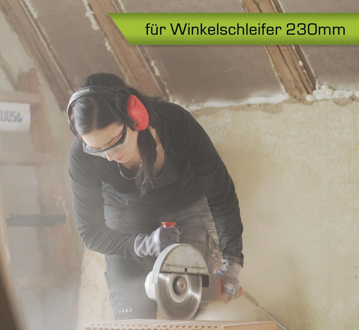 2x Profi Diamantscheibe 230mm für Stein, Beton, Granit, Ziegel uvm. - Diamanttrennscheibe mit hoher
