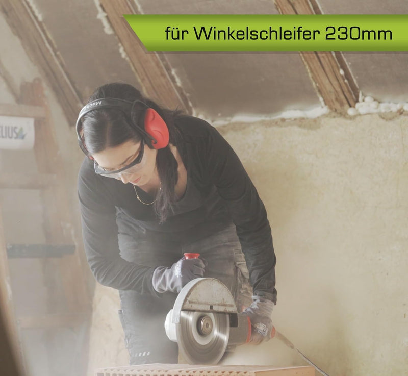 2x Profi Diamantscheibe 230mm für Stein, Beton, Granit, Ziegel uvm. - Diamanttrennscheibe mit hoher