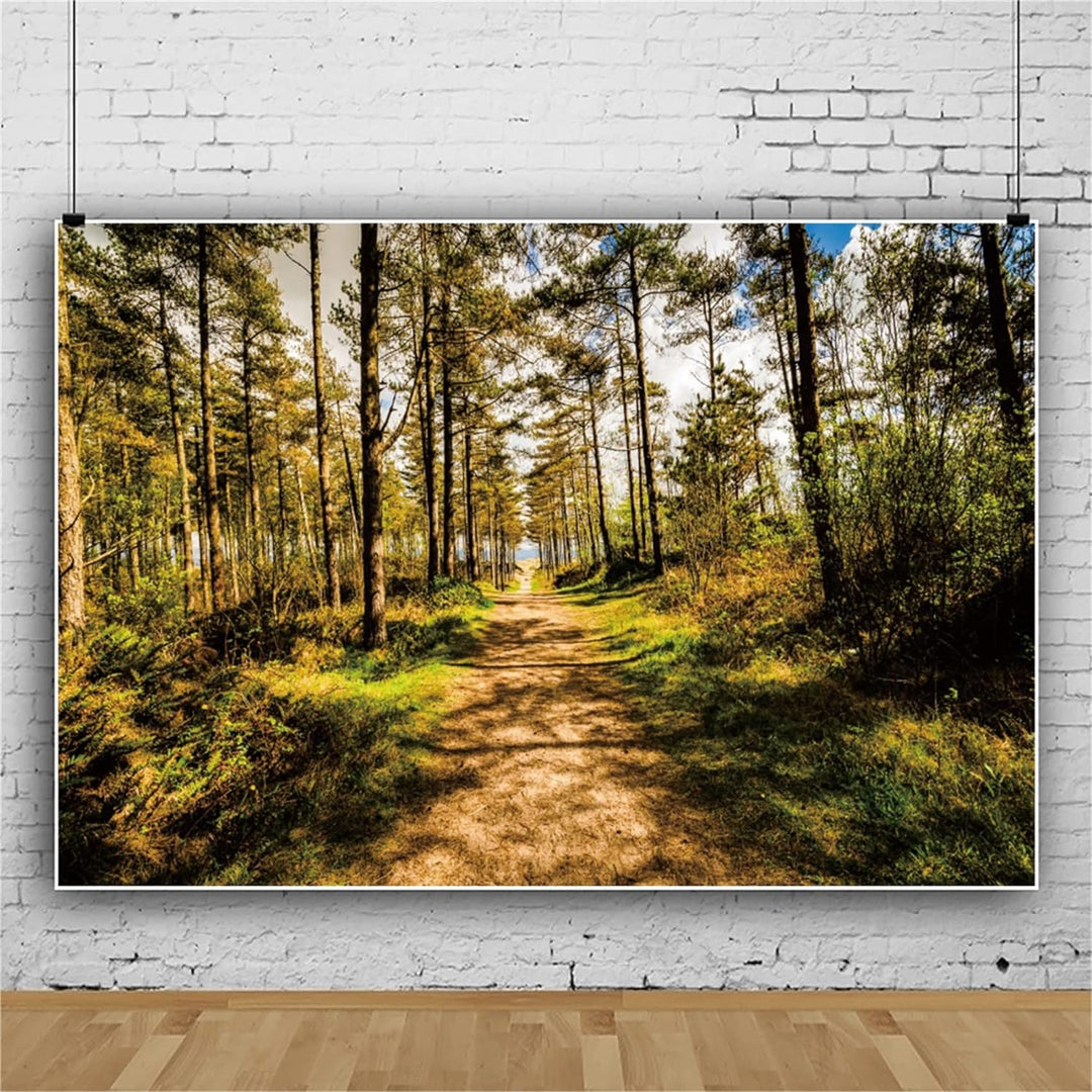 Renaiss 3x2m Dschungel Wald Bäume Hintergrund Frühling Sommer Sonnenschein Natur Outdoor Szene Fotog