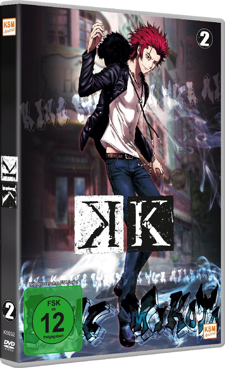 K - Episode 06-09, DVD