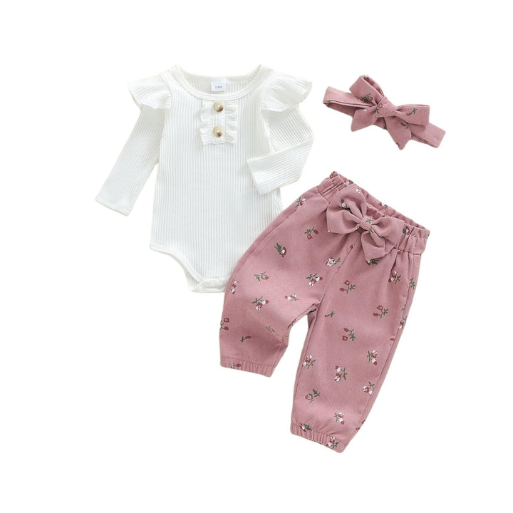 Baby Mädchen Kleidung Set 9-12 Monate Rosa, 9-12 Monate Rosa