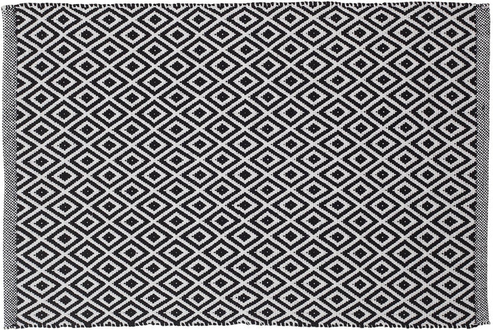 Sealskin Badteppich Trellis, schwarz, 90 x 60 cm 90x60 cm Schwarz, 90x60 cm Schwarz