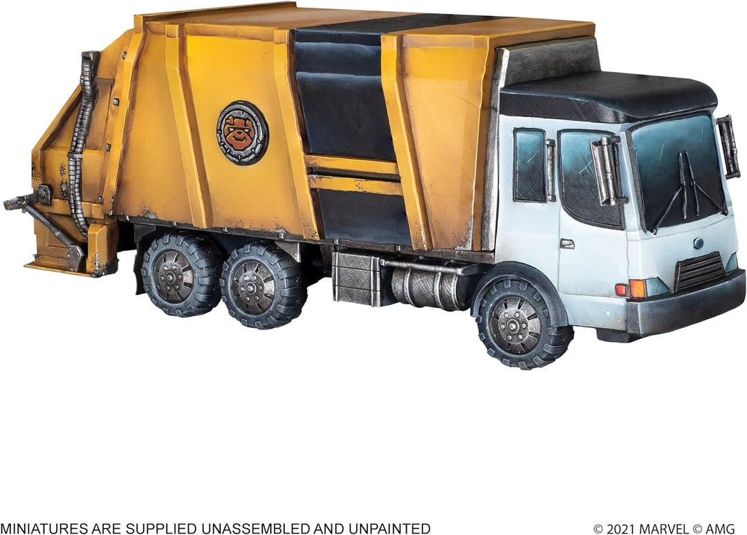 Atomic Mass Games , Marvel Crisis Protocol: NYC Commercial Truck Terrain Pack, Miniatures Game, Ages