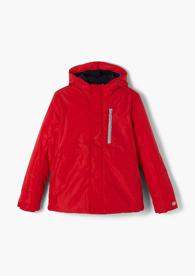 s.Oliver Junior Jungen 402.12.009.16.150.2039837 Anorak, Rot, L