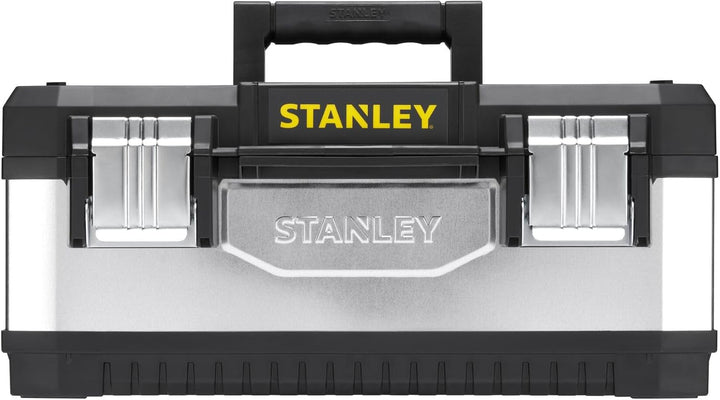 Stanley Werkzeugbox / Werkzeugkoffer (20", 49.7x29.3x22.2cm, aus Metall-Kunststoff, galvanisiert, mi
