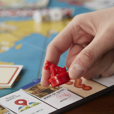 HASBRO JUEGOS MONOPOLY VIAJAR POR EL MUNDO +8 AÑOS