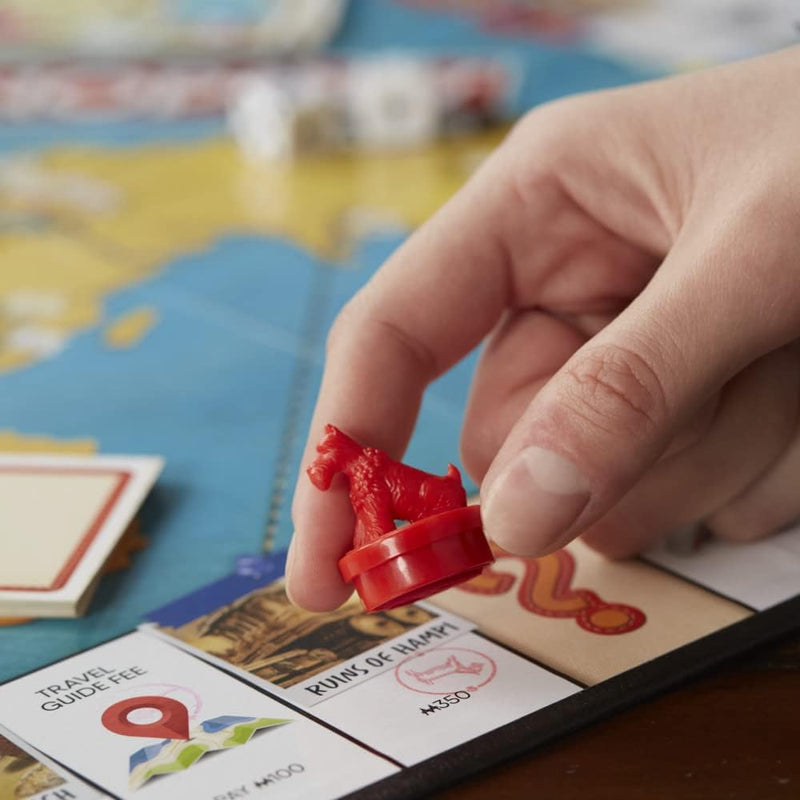 HASBRO JUEGOS MONOPOLY VIAJAR POR EL MUNDO +8 AÑOS