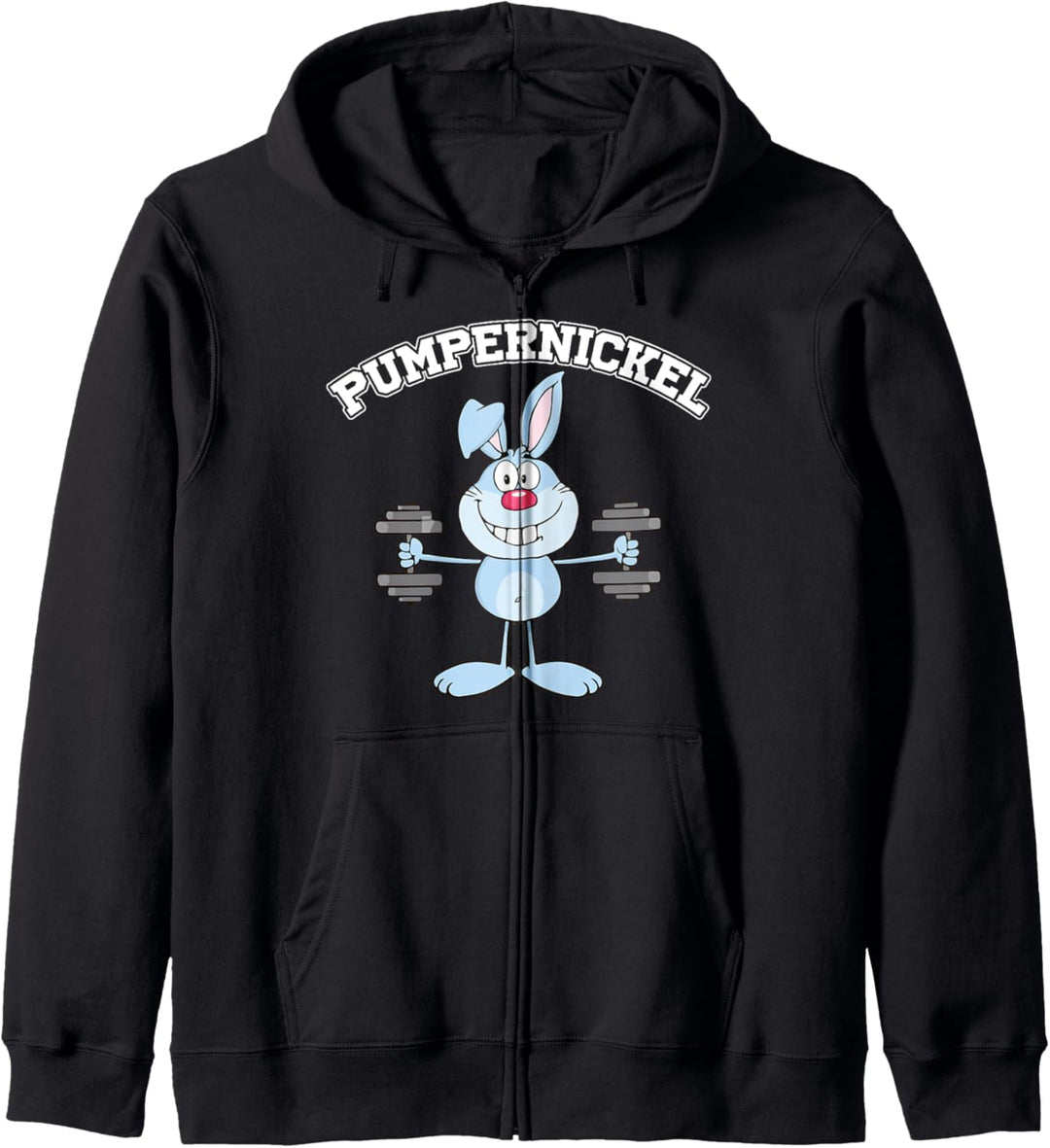 Pumpernickel Pumper Squat Spruch Bodybuilder Bench Press Kapuzenjacke