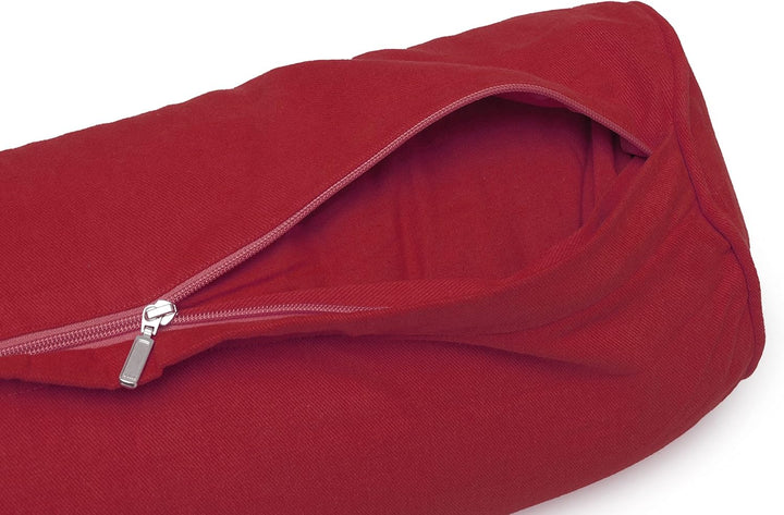 Yogistar Yoga-Bolster Yin - Plus - Rund Bordeaux