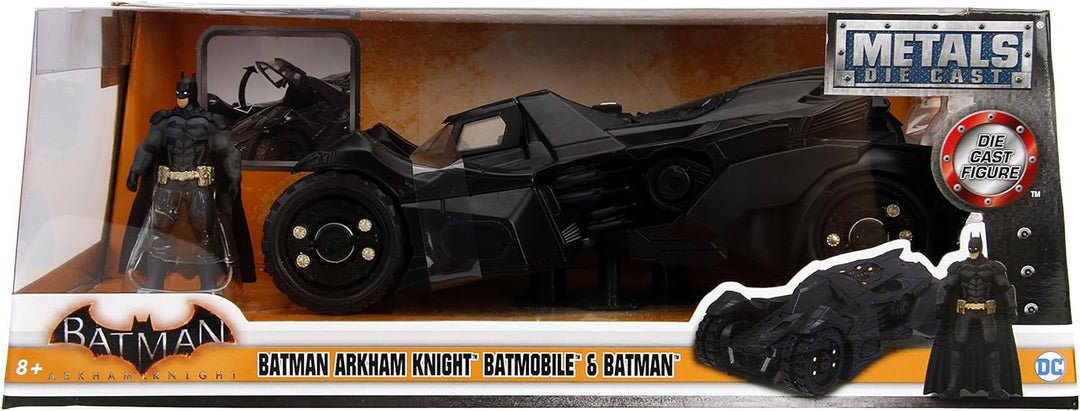 Batmobile und Batman Arkham Knight mit Figur 1/24 Jada Modell Auto