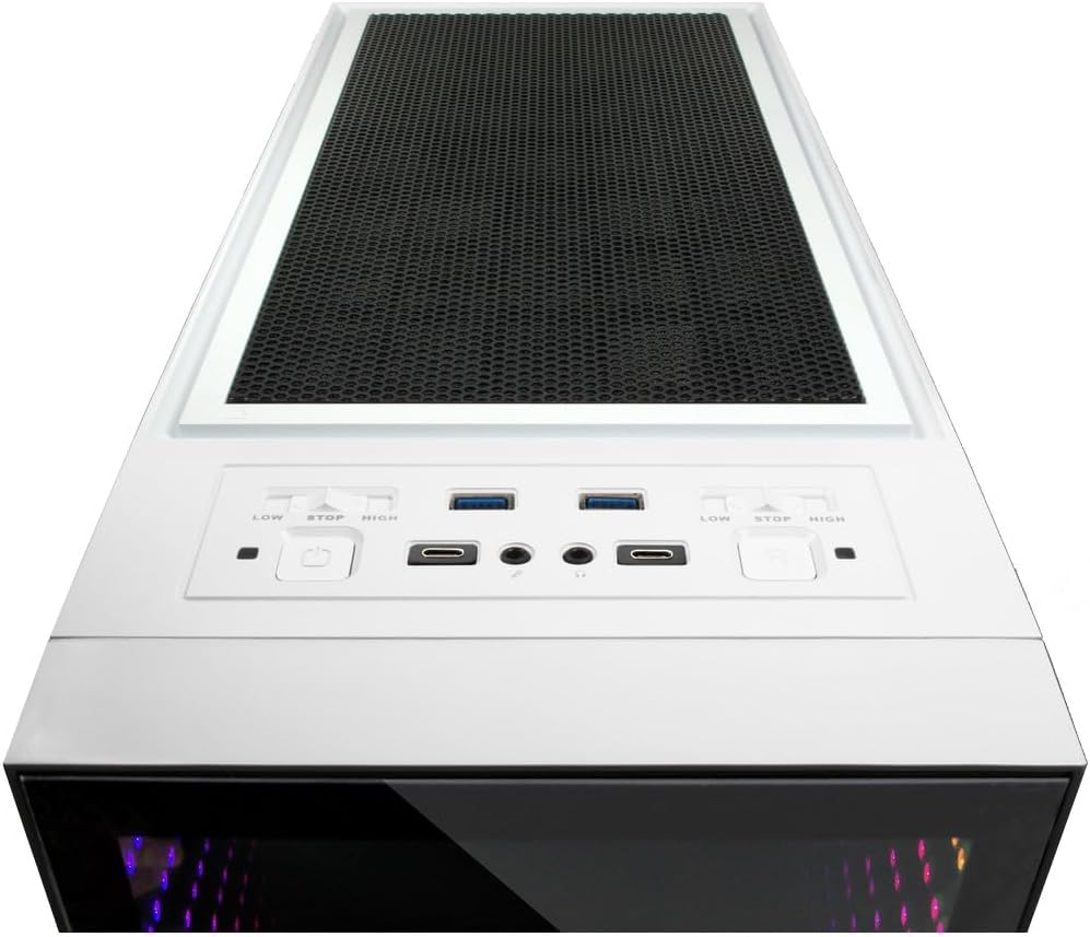 Inter-Tech GEH X-908 Infini2 3x120mm RGB-Lüfter weiss Retail, 88881339