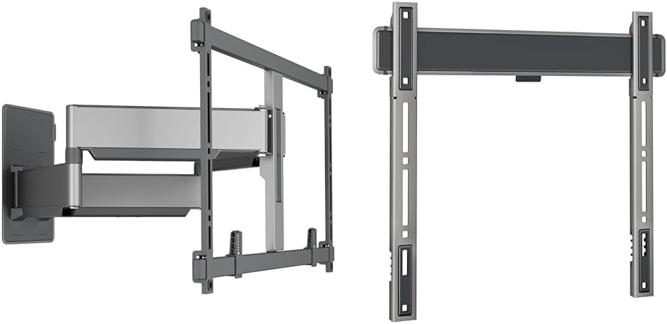 Vogel's Elite TVM 5855 Schwenkbare TV-Wandhalterung & Elite TVM 5405 Extrem Flache TV-Wandhalterung