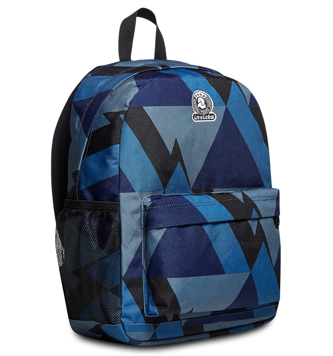 Invicta Ollie Rucksack mit einem Fach, Blue Mountain, blau, für Schule und Freizeit Dunkelblau Ii, D