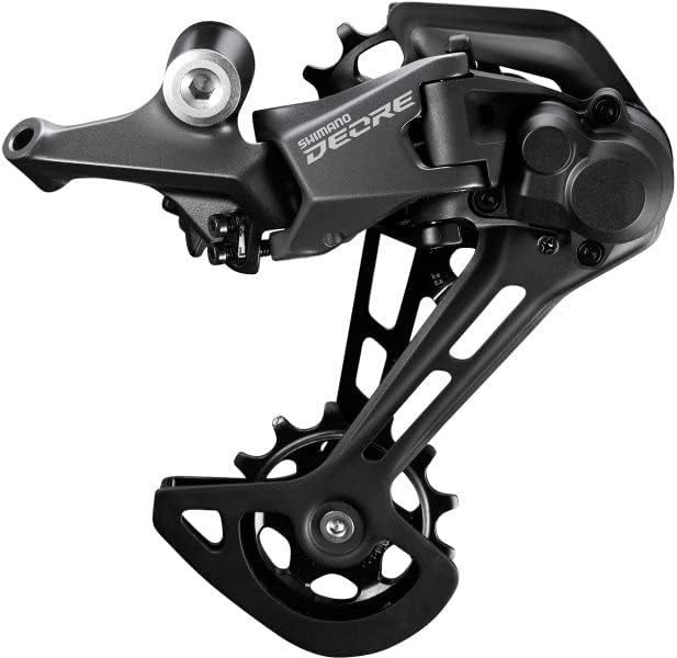 Shimano Deore M5100 Schaltwerk, 11-Fach, Shadow+, SGS Langer Käfig, Schwarz Einzelbett, Einzelbett