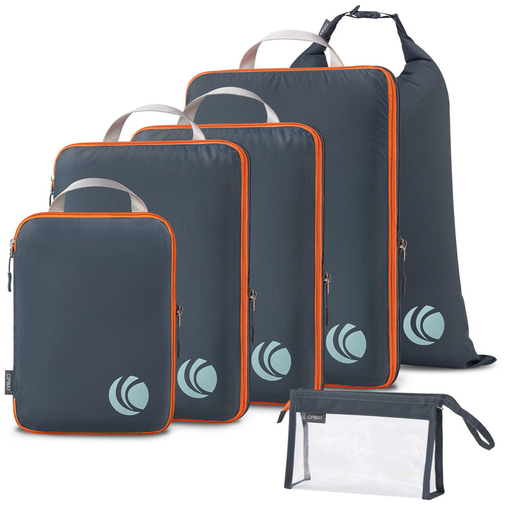 Cipway Kompression Koffer Organizer Set für Rucksack ，Ultraleichte Packtaschen Compression Packing C