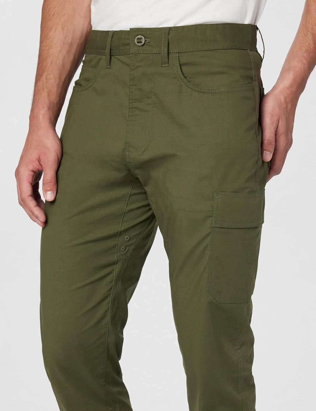 Prana Herren Double Peak Hose 28W / 32L Cargo Green, 28W / 32L Cargo Green