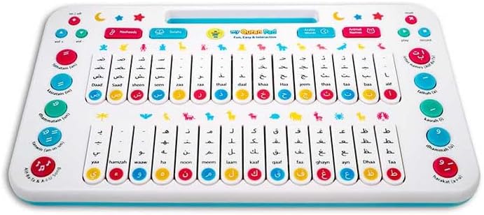 Kinder Spielzeug ab 2 Jahren – Interaktive My Quran Pad Lernspiele, um das arabische Alphabet mit tä
