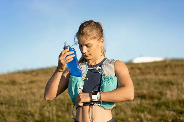 CAMELBAK Unisex -Erwachsene Ultra Pro Vest Trinkweste, L Gibraltar Marine/Silve