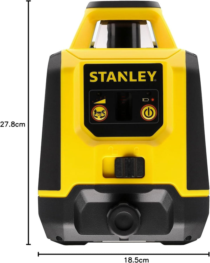 STANLEY Kreuzlinienlaser Rotationslaser Laser Messgerät (vollautomatischer Horizontallaser, Rotation