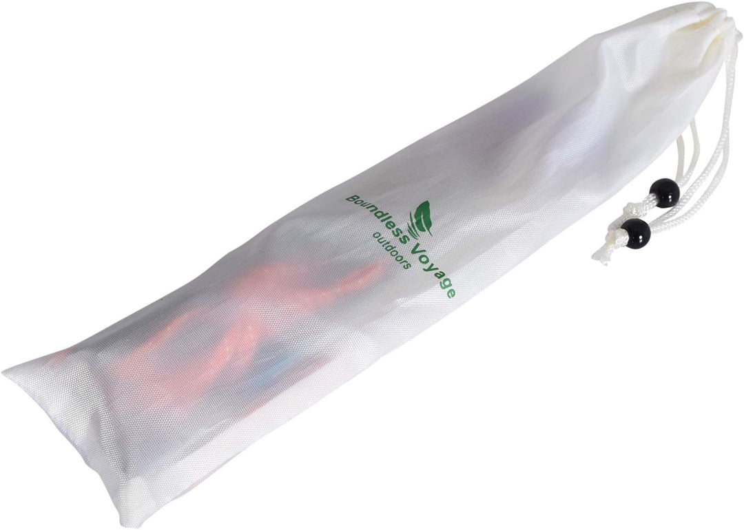 iBasingo 6 Stück 35cm Tent Pegs Titan Legierung Zeltheringe Camping Zelt Nägel Heavy Duty Bunte Gema
