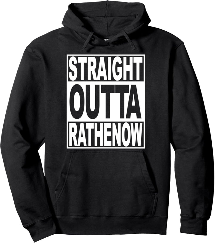 Straight Outta Rathenow Grunge Hip-Hop-Stil Pullover Hoodie