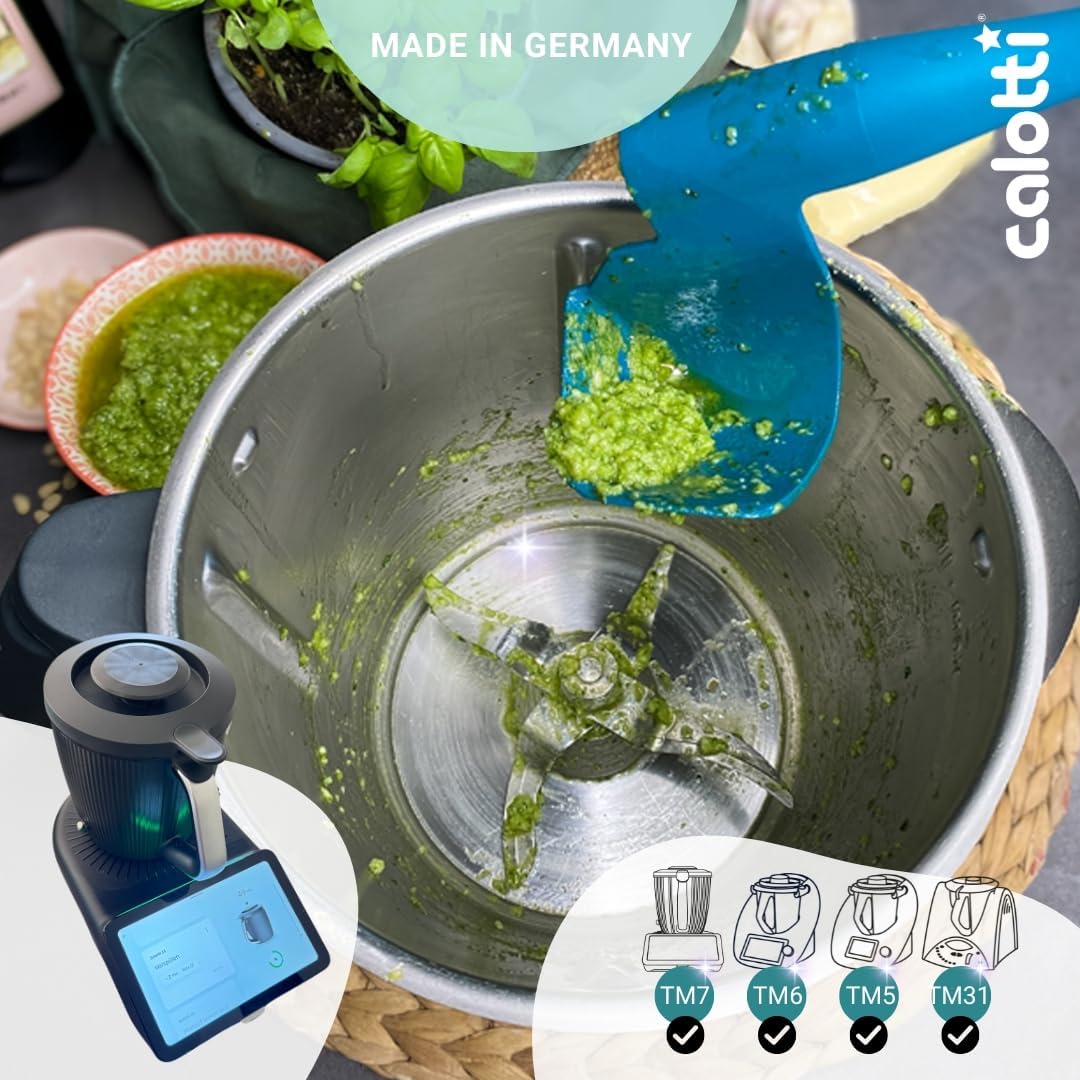 Calotti® Drehkellenspatel für Thermomix® TM5®,TM6® und TM31® zum Entnehmen, Schöpfen und Portioniere