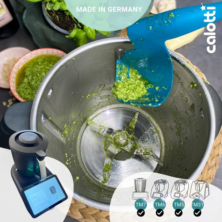 Calotti® Drehkellenspatel für Thermomix® TM5®,TM6® und TM31® zum Entnehmen, Schöpfen und Portioniere