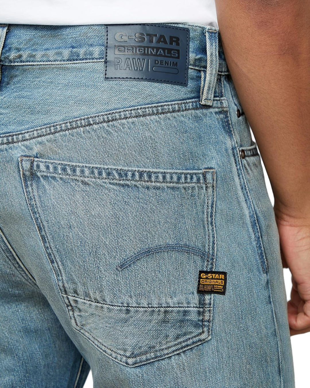 G-Star RAW Herren Dakota Regular Straight Jeans 30W / 30L Blau (Vintage Gold Digger D23691-d788-h117