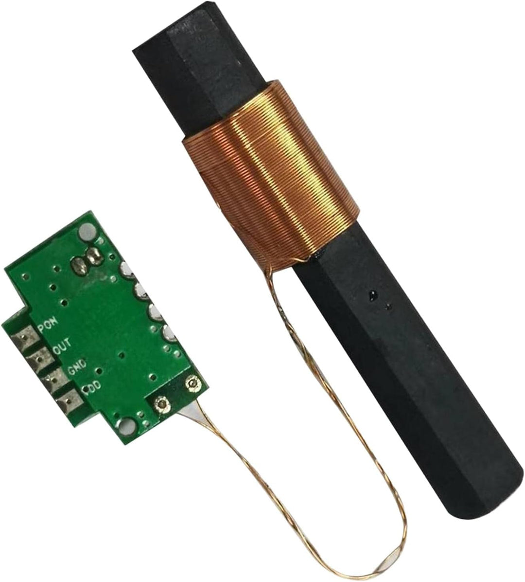 Milageto DCF77-Empfangsmodul mit DCF-Antenne, Funkuhr, elektronische Singalkomponenten 1,1-5,0,5 kHz