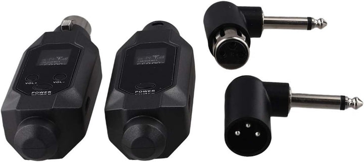 Kabelloses Mikrofon-Audio-Sender und Empfänger-System, Plug-on-XLR-Mikrofonadapter für dynamisches M