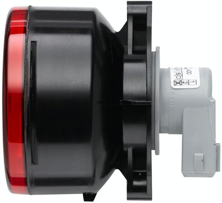 HELLA Rückleuchte - Glühlampe - 12V - Einbau/geschraubt - ECE - Lichtscheibenfarbe: rot - Stecker: A