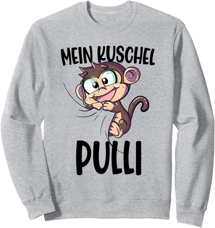Affe Mein Kuschel Pulli Sweatshirt