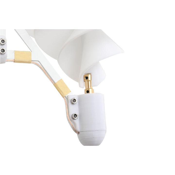 Cozyel Windturbine Generator 12V 10W Windgenerator, Vertikale Windkraftanlage Spirale Windkraftanlag