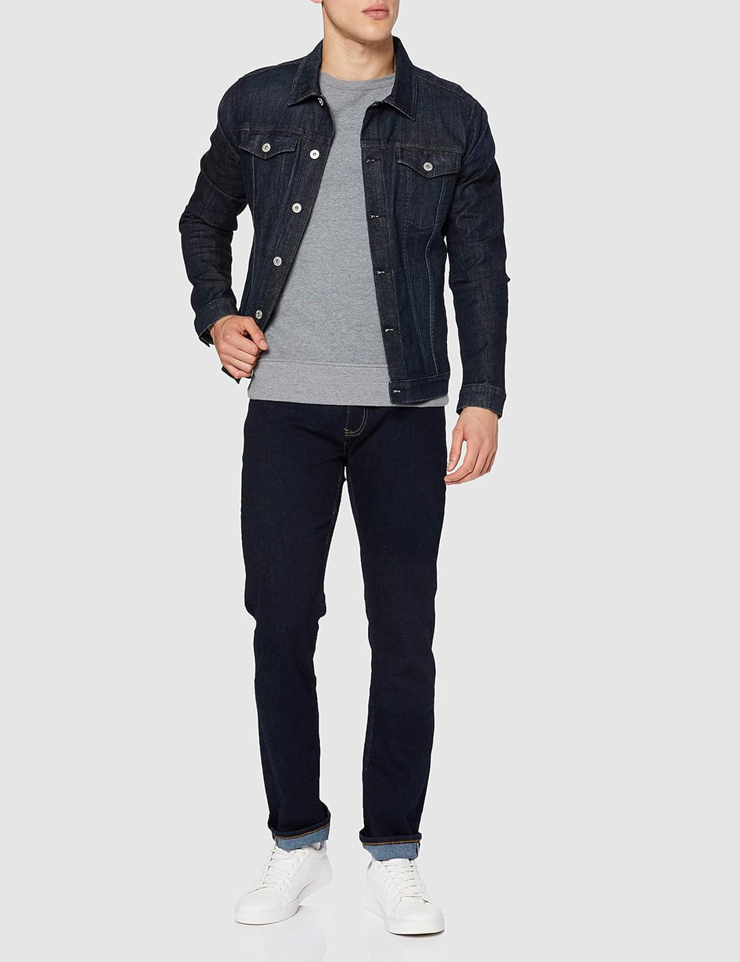 Cross Jeans Herren Damien Slim Jeans 29W / 32L Blau (Rinsed 008), 29W / 32L Blau (Rinsed 008)