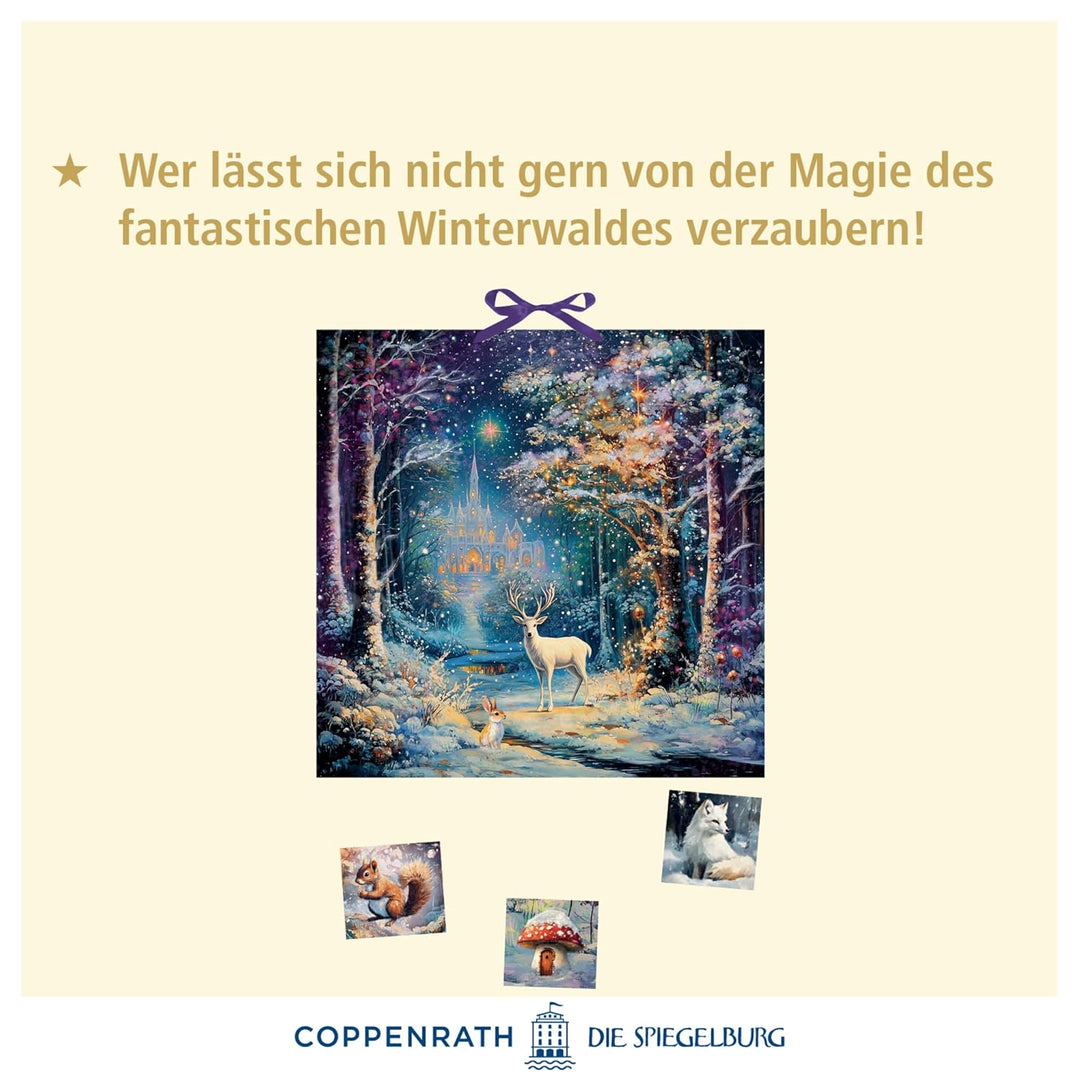 Wand-Adventskalender – Magischer Winterwald, Kalender