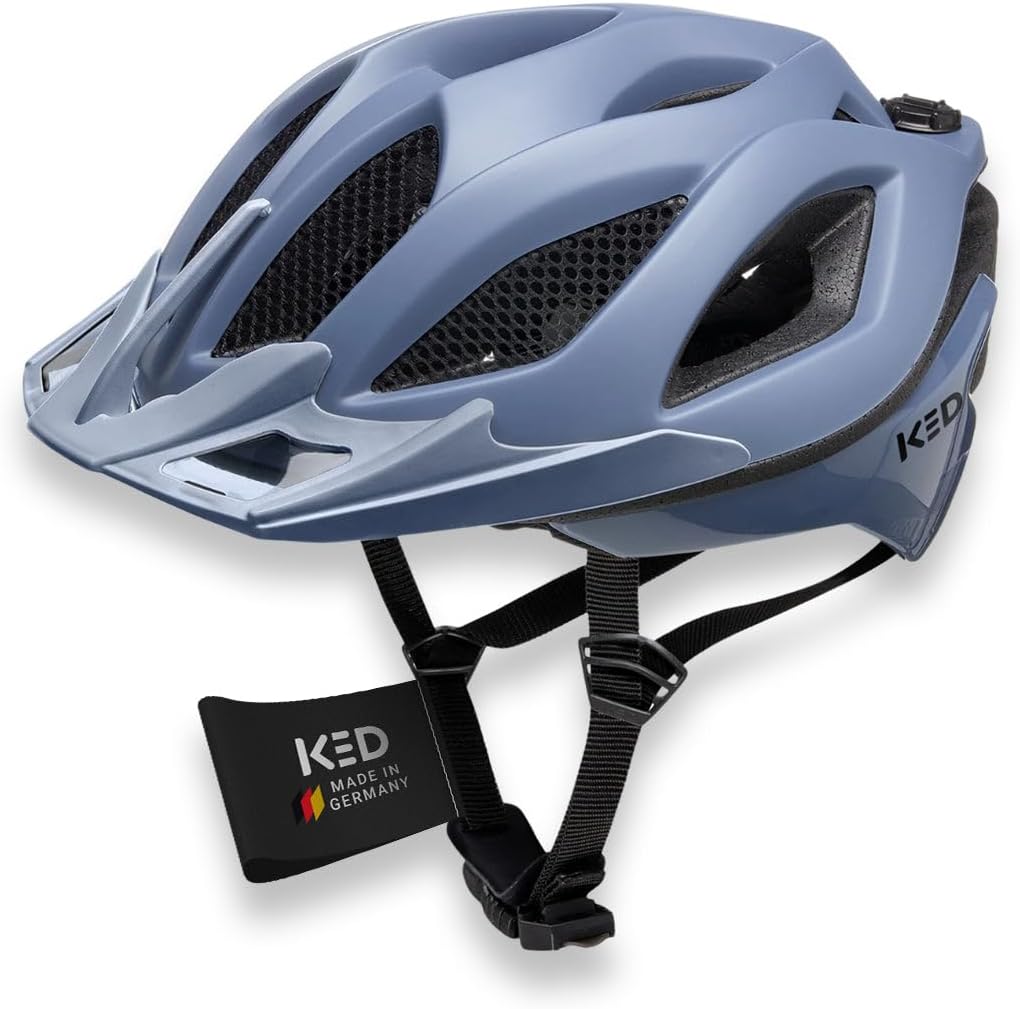KED MTB Fahrradhelm SPIRI II Trend, blau L (55-61cm), L (55-61cm)