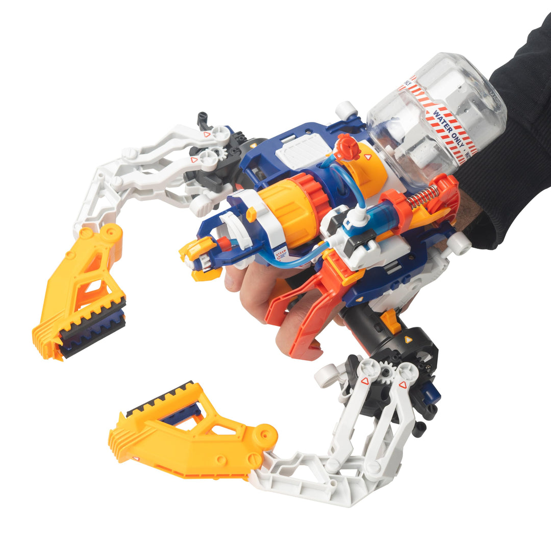 Construct &amp; Create Mega Cyborg 5-in-1 Wasserblaster STEM Bausatz Mint Technik-Projekt für Kinder Eig