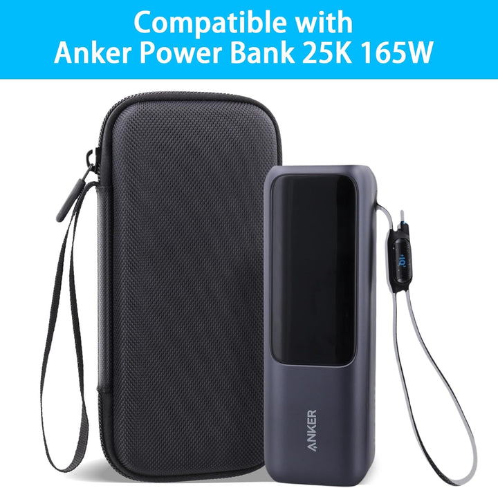 co2CREA Hart Tragbare Schutzhülle Etui Tasche für Anker Laptop Powerbank 25000mAh 165W Powerbank Tra