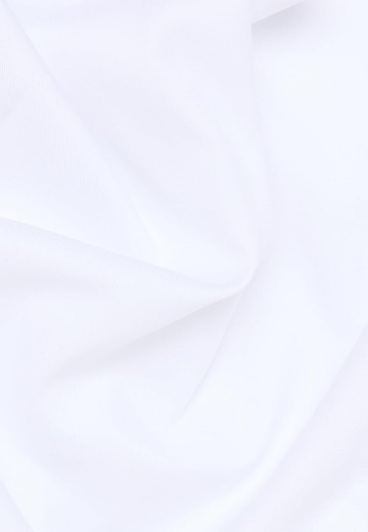 eterna Slim Fit Cover Hemd extra Langer Arm blickdichter Twill weiss Grösse 43
