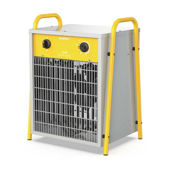 Elektroheizer Heizlüfter Grosse Räume Bauheizer 22kw Elektro Heizstrahler mit Thermostat Elektrisch